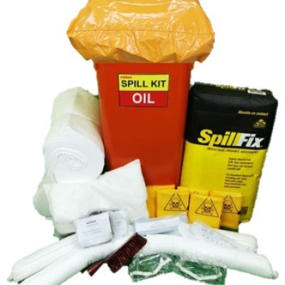 SKA240 - 243 Litres Wheeled Bin Oil Spill Kit
