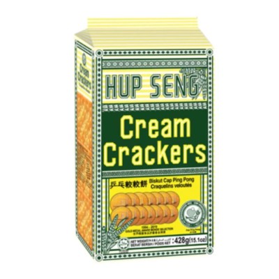 HUP SENG CREAM CRACKERS 428G x 12