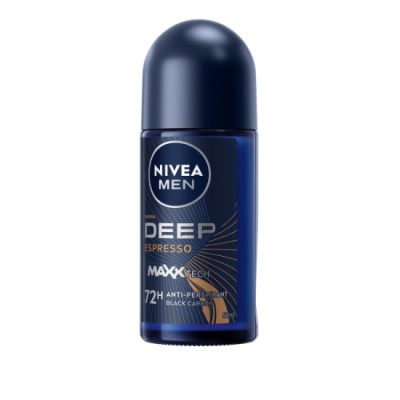 NIVEA MEN ROLL ON DEEP B&C ESPRESSO 50ML x 24