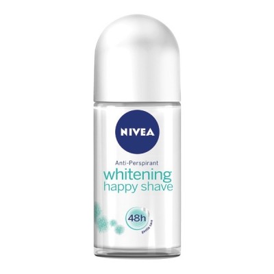 NIVEA WOMEN ROLL ON WHITENING HAPPY SHAVE 50ML x 24
