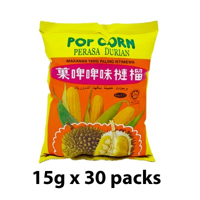 POPCORN PERISA DURIAN 30's