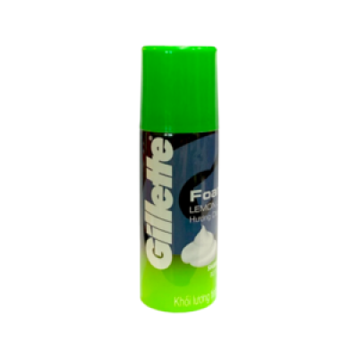 GILLETTE FOAMY FOAM SHAVE PREP LEMON LIME 175G X 12