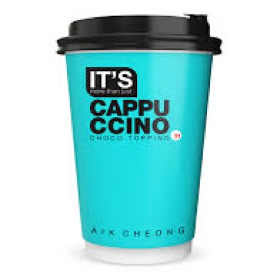 AIK CHEONG IT`S CUP CAPPUCCINO CHOCO TOPPING 12s X 35.5GM