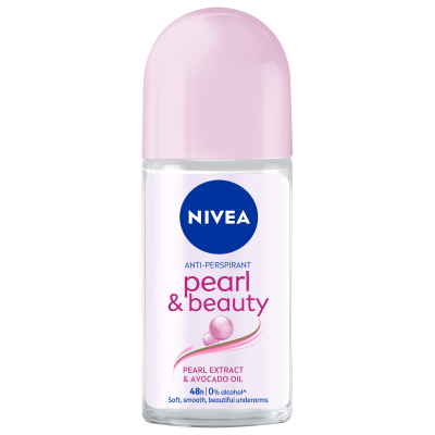 NIVEA WOMEN ROLL ON PEARL & BEAUTY 50ML x 24