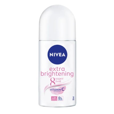 NIVEA WOMEN ROLL ON EXTRA WHITENING 50ML x 24