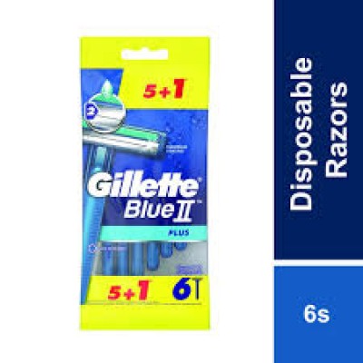 GILLETTE BLUE 2 PLUS 5+1 (6T) X 12 X 12