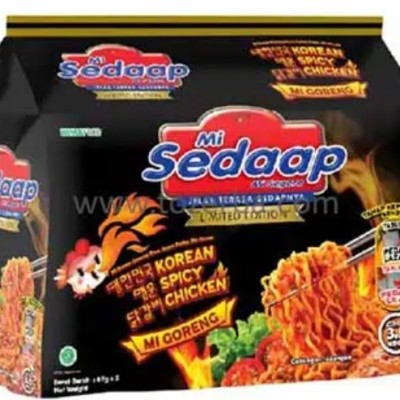 MI SEDAAP MI GORENG KOREAN SPICY CHICKEN 5 X 87G x 8