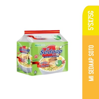 MI SEDAAP SOTO MI SUP 5 X 75G x 8
