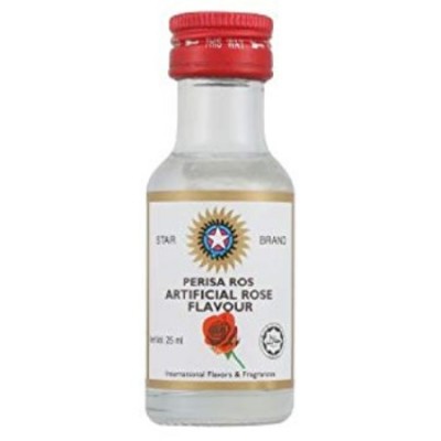 STAR BRAND Food Flavouring - Rose 25ml (12 Units Per Carton) [KLANG VALLEY ONLY]