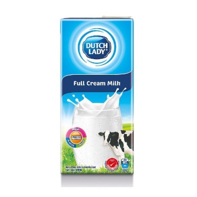 DUTCH LADY FULL CREAM MILK 1LIT x 12