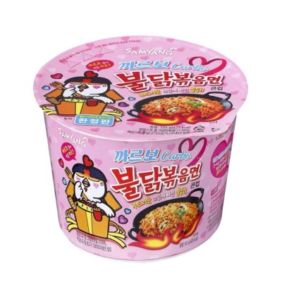 SAMYANG HOT CHICKEN RAMEN  CARBONARA 105G X 16 X 16