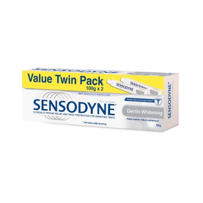 SENSODYNE GENTLE WHITENING 2 X 100G x 36