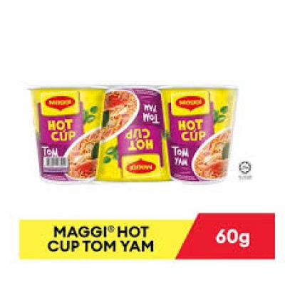 MAGGI HOT CUP TOM YAM 6 X 61G x 9
