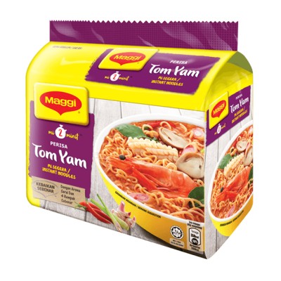 MAGGI 2-MINN TOM YAM 5 X 80G x 12
