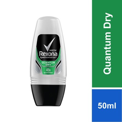 REXONA MEN ROLL ON QUANTUM DRY 50ML x 24