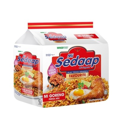 MI SEDAAP MI GORENG ASLI 5 X 91G x 8