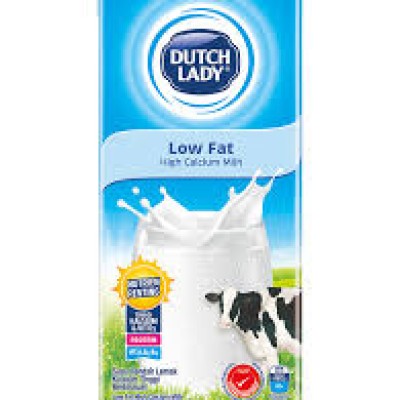 DUTCH LADY LOW FAT MILK 1LIT x 12
