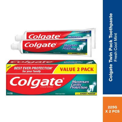 COLGATE FRESH COOL MINT 2 X 225G x 24