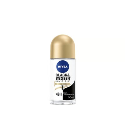 NIVEA WOMEN ROLL ON BLACK & WHITE SILKY SMOOTH 50ML x 24